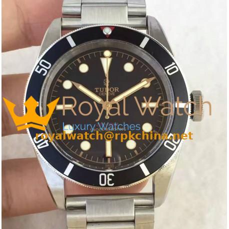 Replica Tudor Heritage Black Bay One 7923/001 ZF V5 Stainless Steel Black Dial Swiss 2824