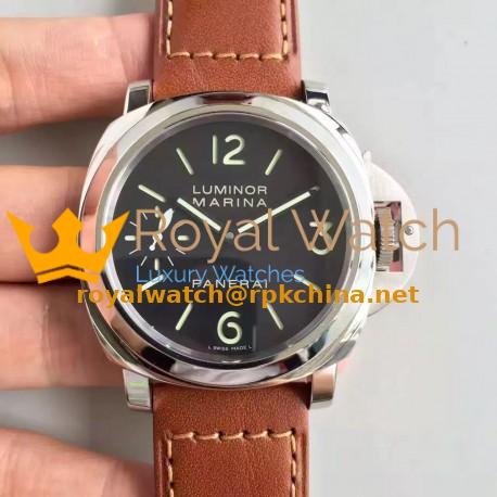 Replica Panerai Luminor Marina PAM 111 ZF Stainless Steel Black Dial Swiss OP XI