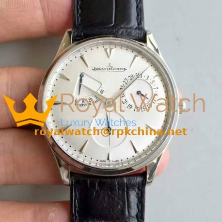 Replica Jaeger-LeCoultre Master Ultra Thin Reserve De Marche 1378420 N Stainless Steel White Dial Swiss Calibre 938