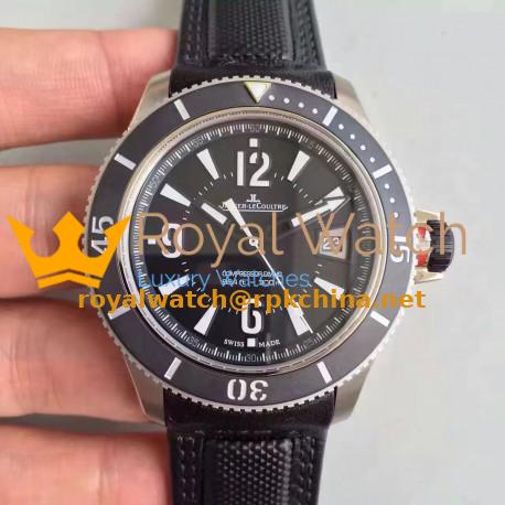 Replica Jaeger-LeCoultre Master Compressor Navy Seals Q2018670 Limited Edition N Stainless Steel Black Dial Swiss 2836-2