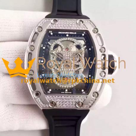 Replica Richard Mille RM052 SF Titanium & Diamond Diamond Skull Dial Swiss M6T51