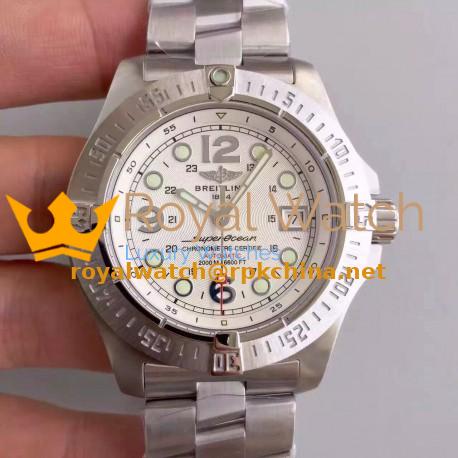 Replica Breitling Superocean Steelfish A1739010-B772-134A N Stainless Steel White Dial Swiss 2836-2