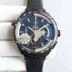 Grand Carrera Calibre 36 RS Chrono CAV5185.FT6020 V6F PVD Black Dial Swiss 7750