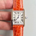 Replica Cartier Tank Solo Ladies W5200005 24MM x 31MM TW Stainless Steel White Dial Swiss Quartz