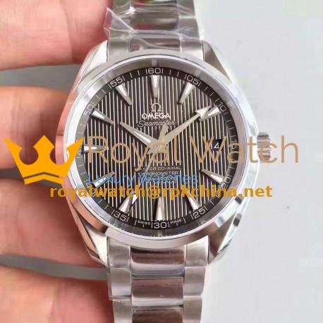 Replica Omega Seamaster Aqua Terra 150M Master Co-Axial 231.10.42.21.01.003 KW Stainless Steel Black Dial Swiss 8500