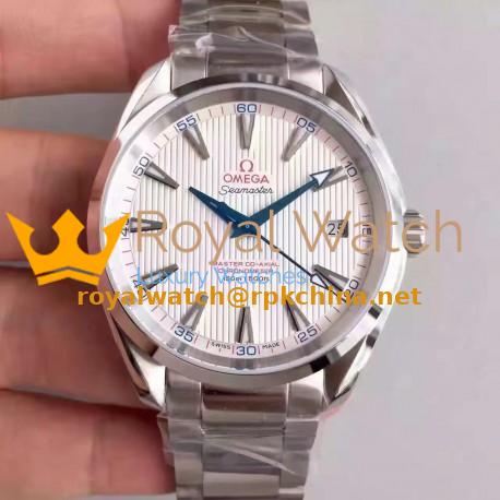 Replica Omega Seamaster Aqua Terra 150M Captain’s Watch Ryder Cup 231.10.42.21.02.002 KW Stainless Steel White Dial Swiss 8500