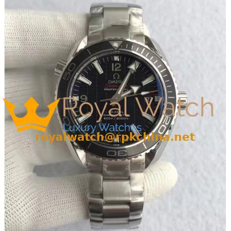 Replica Omega Seamaster Planet Ocean 600M Skyfall Edition KW Stainless Steel Black 007 Dial Swiss 8507