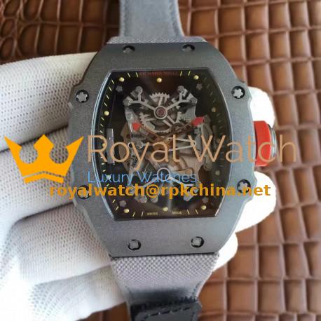 Replica Richard Mille RM27-01 Rafael Nadal Anthracite Black Dial M9015