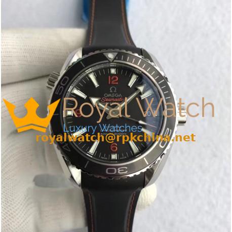 Replica Omega Seamaster Planet Ocean 600M 232.32.46.21.01.005 45.5MM KW Stainless Steel Black Dial Swiss 8500
