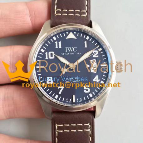 Replica IWC Pilot Mark XVII Le Petit Prince IW326501 MK Stainless Steel Blue Dial Swiss 2892
