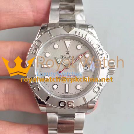 Replica Rolex Yacht-Master 40 116622 EW Stainless Steel Grey Dial Swiss 3135