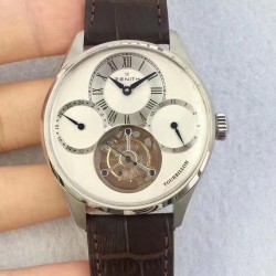 El Primero Tourbillon BPF SS White Dial Swiss Tourbillon
