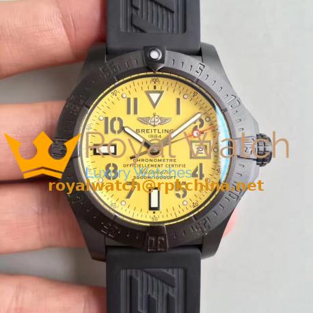 Replica Breitling Avenger II Seawolf A1733110/I519/152S/A20SS.1 Limited Edition PVD Yellow Dial Swiss 2836-2