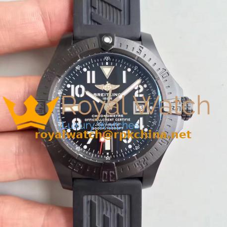 Replica Breitling Avenger II Seawolf A1733110/I519/152S/A20SS.1 Limited Edition PVD Black Dial Swiss 2836-2
