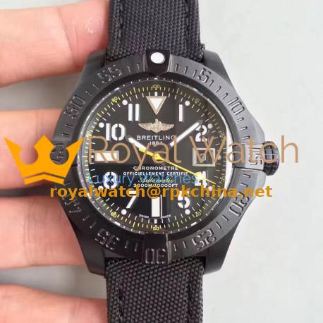 Replica Avenger Seawolf Blacksteel Code Yellow M17330B2 GF PVD Black Dial Swiss 2824-2