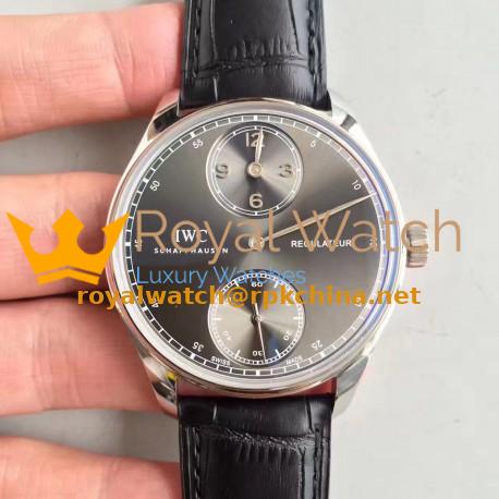 Replica IWC Portugieser Regulateur IW544401 ZF Stainless Steel Anthracite Dial Swiss IWC 98245
