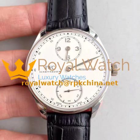 Replica IWC Portugieser Regulateur IW544401 ZF Stainless Steel White Dial Swiss IWC 98245
