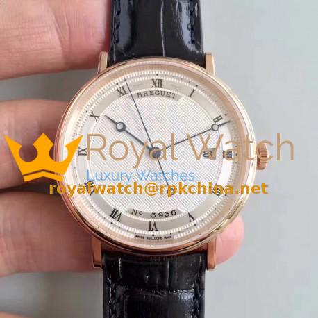 Replica Breguet Classique 5177 FK Rose Gold Silver Dial Swiss Caliber 777Q