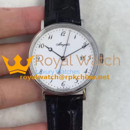 Replica Breguet Classique 5177 FK Stainless Steel White Dial Swiss Caliber 777Q