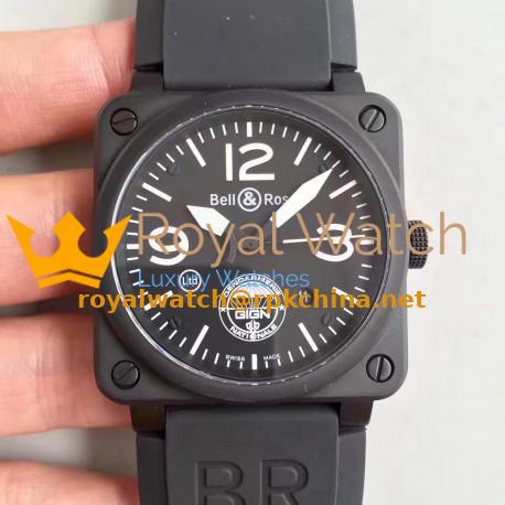 Replica Bell & Ross BR 03-92 GIGN ZF PVD Black Dial M9015