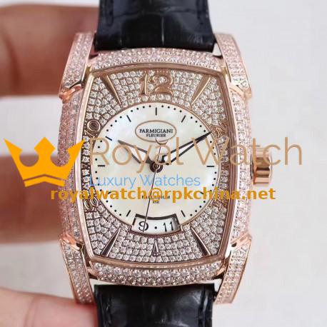 Replica Parmigiani Fleurier Kalpa Grande PF011968.01 AF Rose Gold & Diamonds Diamond Dial Swiss PF331
