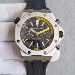 Royal Oak Offshore Diver Chrono 26703ST.OO JF SS Black Dial Swiss 3124