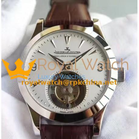 Replica Jaeger-LeCoultre Master Grande Tradition Tourbillon BM Stainless Steel White Dial Swiss Tourbillon