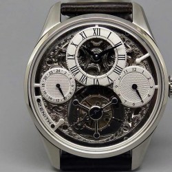 EP Calender Skeleton Tourbillon SS/LE Black Swiss Tourbillon