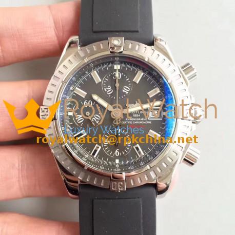 Replica Breitling Avenger Chronograph JF Stainless Steel Grey Dial Swiss 7750