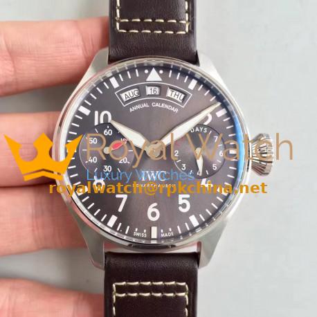 Replica IWC Big Pilot Annual Calendar Le Petit Prince IW502703 AZ Stainless Steel Anthracite Dial Swiss 52850