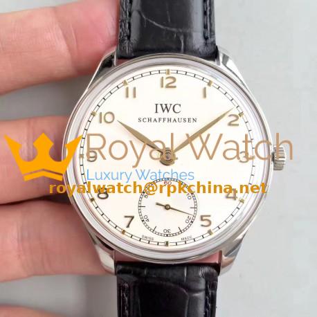 Replica IWC Portugieser IW510203 ZF Stainless Steel White Dial Swiss 59215