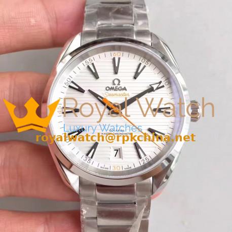 Replica Omega Seamaster Aqua Terra 150M Master Co-Axial Baselworld 2017 XF Stainless Steel White Dial Swiss 8900