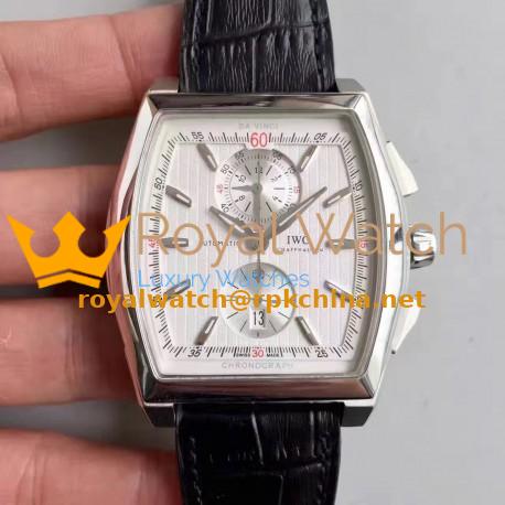Replica IWC Da Vinci Chronograph IW376403 ZF Stainless Steel White Dial Swiss 89361