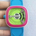 Replica SevenFriday M2/03 BY Rocketbyz N Stainless Steel Green Dial Miyota 8215