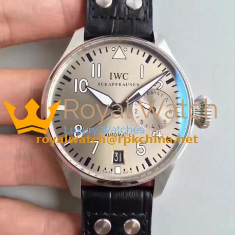 Replica IWC Big Pilot IW500912 ZF Stainless Steel Silver Dial Swiss 51111