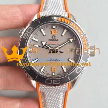 Replica Omega Seamaster Planet Ocean 600M 215.92.44.21.99.001 N Stainless Steel Grey Dial Swiss 8900