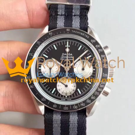 Replica Omega Speedmaster Moonwatch Speedy Tuesday 1978 311.32.42.30.01.001 JH Stainless Steel Black Dial Swiss 1861