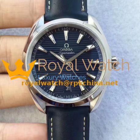 Replica Omega Seamaster Aqua Terra 150M Master Co-Axial Baselworld 2017 XF Stainless Steel Blue Dial Swiss 8900