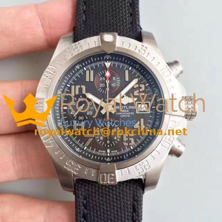 Replica Breitling Avenger Bandit E1338310/M534/253S/E20DSA.2 GF Titanium Black Dial Swiss 7750