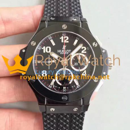 Replica Hublot Big Bang Evolution Black Magic 301.CX.130.RX HBB V6 Ceramic Black Dial Swiss HUB4100