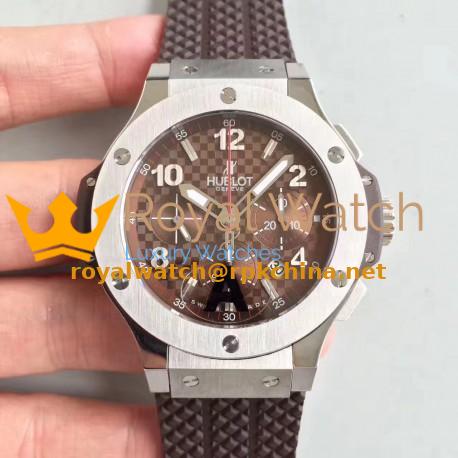 Replica Hublot Big Bang Evolution 301.SX.130.RX JF Stainless Steel Brown Carbon Fiber Dial Swiss HUB4100