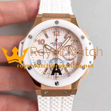Replica Hublot Big Bang 301.PE.230.RW JF Rose Gold White Dial Swiss HUB4100