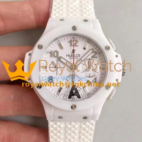 Replica Hublot Big Bang Aspen 341.CH.230.RW JF White Ceramic White Dial Swiss HUB4100
